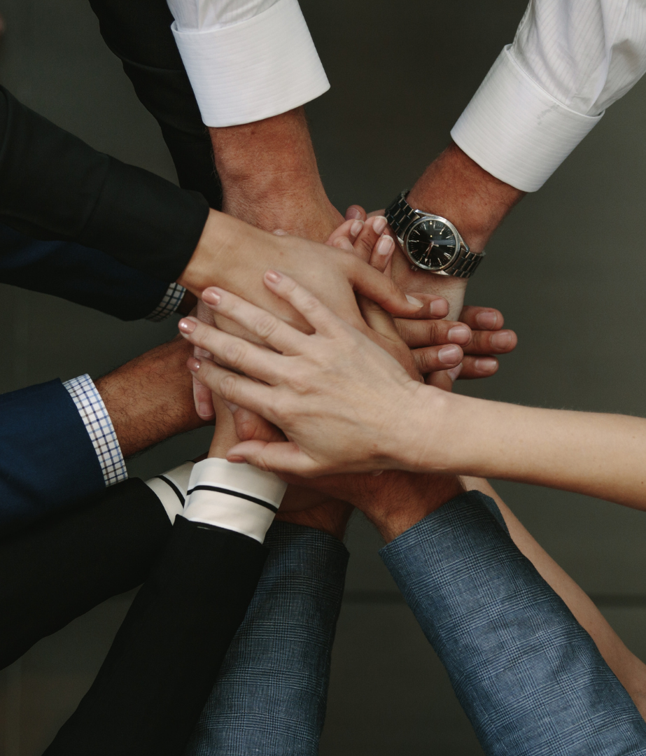 Équipe unie - collaboration professionnelle