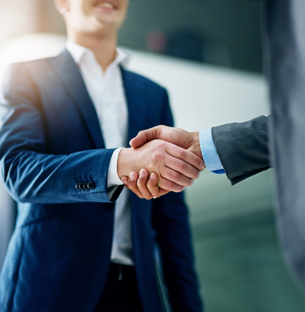 Poignée de main professionnelle